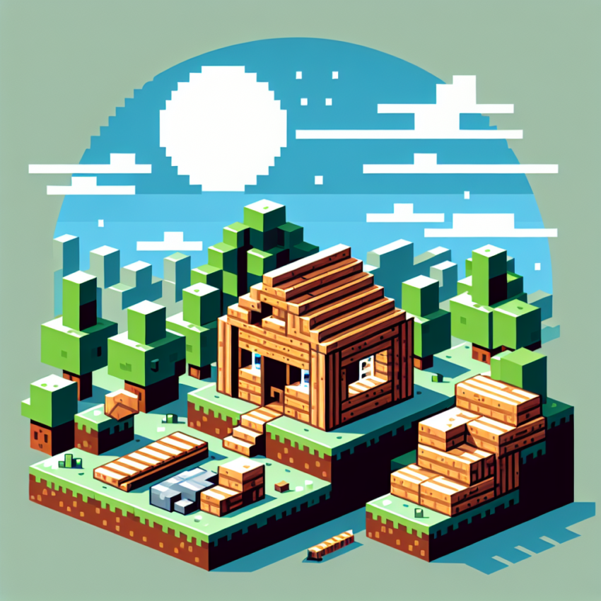 Langkah Mudah: Cara Membuat Rumah Sederhana di Minecraft