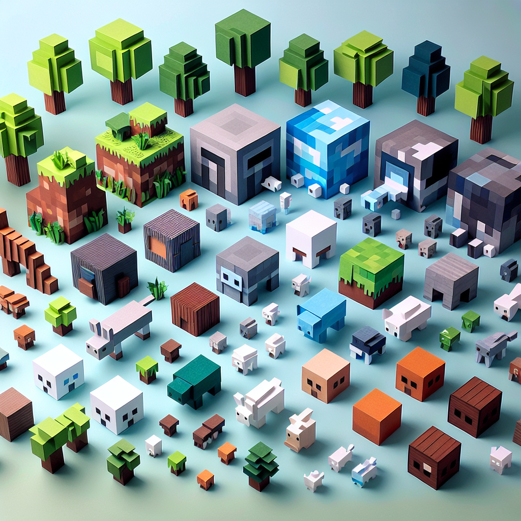 Creative Paper Craft Minecraft Projects: Step-by-Step Guides and Ideas