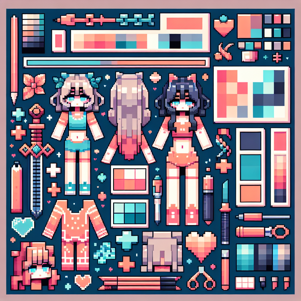 Ultimate Guide to Aesthetic Girl Minecraft Skin Templates for Creative Gameplay