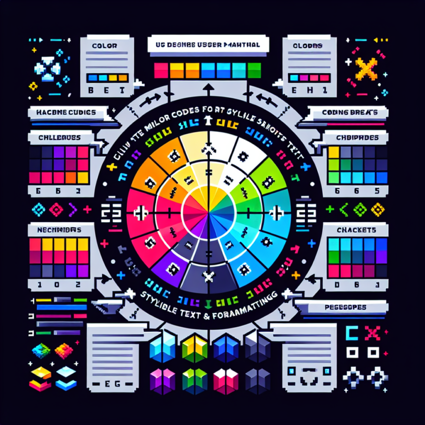 Ultimate Guide to Minecraft Color Codes for Stylish Text & Formatting